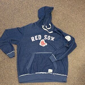 Majestic Navy Red Sox Hoodie